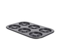 Plaque 6 mini savarins acier De Buyer