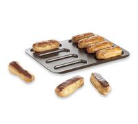 Gobel - Plaque 8 éclairs - Acier - Revêtement antiadhésif bicouche sans PFAS - 315 x 228 mm