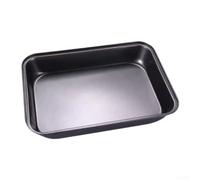 Plaque à gâteau grise robuste - 30 x 20 cm | Revêtement antiadhésif, nettoyage facile, rôtir, cuire et griller sans graisse, taille 30 x 20 cm