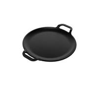 Plaque à Griller en Fonte à Induction pour Pizza, Poêle 25cm pour Barbecue, Four 38328 Noir