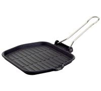 Plaque à griller - Grill carré - 20 x 20 cm - Fonte émaillée - Rectangulaire