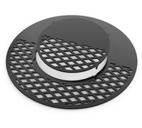 Plaque à griller plate - Plaque de cuisson - Revêtement antiadhésif céramique - Pour grill Weber 57 cm - Ø 54,5 cm - Grille et plaque