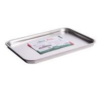 Plaque à pâtisserie 45x28x2 cm - Steel Pan - Argent / Métallique - Acier Inoxydable (inox) G