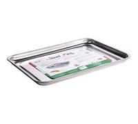 Plaque à pâtisserie 45x32x2 cm - Steel Pan - Argent / Métallique - Acier Inoxydable (inox) G