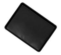 Plaque à Pâtisserie Noir Alliage D'aluminium Rectangulaire | Surface Lisse Antiadhésive, Chaleur Uniforme, Usage Polyvalent, pour Gâteaux et Légumes Rôtis