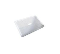 Plaque a patisserie perforee alu plate 40 x 30 cm sans rebord -