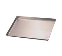 Plaque à Pizza en Aluminium Rectangulaire Agnelli Professionnelle 30x23x3 cm