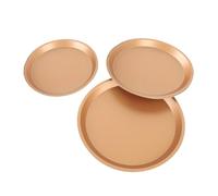 Plaque à Pizza Professionnelle en Acier au Carbone, Plaque de Cuisson à Chaleur Uniforme pour les Boulangers et la Cuisine à Domicile, Assiette à Pizza de 10 Pouces, 11 Pouces et 12