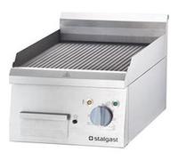 Plaque à Snacker Rainurée Gaz 6.5 kW G20 ou G30 Stalgast 1