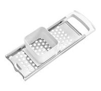 Fackelmann 49254 Plaque à spätzle, râpe à spaetzle, râpe pour spätzle, Acier inoxydable, Plastique, 33 x 11 x 6,7 cm, Argent