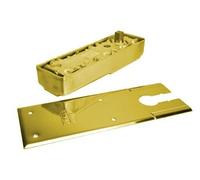 Plaque acier laiton poli standard MINOS - - 759546