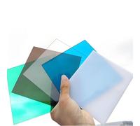 Plaque Acrylique Transparente Feuille De Plastique en Polycarbonate,Panneau D'endurance De 2.0mm,Antichoc Et Résistant Aux UV Couverture De Toit(Transparent,0.60m x 10.0m)