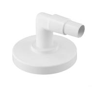 Plaque adaptateur de tuyau d'aspirateur pour piscine hors sol pour modèles Hayward à accès frontal Sp1090 Sp1091 Sp1092 - Skim en plastique de 15,2 cm pour plaque d'aspiration avec 1-0,25 demi-coude