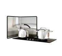 Plaque Anti Projection Cuisine Bouclier Anti-éclaboussures Pliable Pour Cuisinière, Panneau De Protection Contre Les éclaboussures Pliable En Acier Inoxydable Pour Cuisinière à Gaz Mural(Size:30*30cm)
