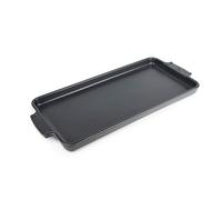 Plaque apéritifs et mignardises céramique ardoise Appolia 40 cm Peugeot