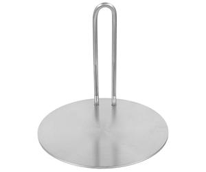 Plaque avec Poignée Amovible en Acier Inoxydable Diffuseur de Chaleur | Adaptateur Rond pour Casseroles Non Compatibles, Surface Lisse Antidérapante, Cuisson Électrique ou Mijotage sur Réchaud