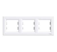 Schneider Electric Cadre EPH5800321 3 postes Blanc