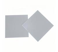 Plaque carrée de substrat en céramique de nitrure d'aluminium-joint isolant à haute conductivité thermique for la recherche scientifique 1 pièce(1mmx50mmx50mm)