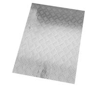 Plaque carrée en alliage d'aluminium gaufrée, 300 x 600 mm, antidérapante, épaisseur 1,5 à 3 mm, 300 x 600 x 1,5 mm(300x600x3mm)
