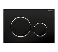 PLAQUE CDE SIGMA 20 NOIR MAT GEBERIT