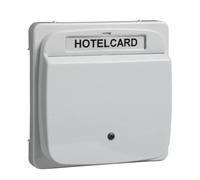 Plaque centrale Elso pour interrupteur Hotelcard FASHION/RIVA/SCALA blanc pur 203054