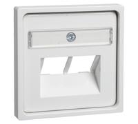 Plaque centrale rws pour SAE 2xRJ45, w.SF - Plaque de recouvrement centrale UAE / IAE (ISDN) 366514