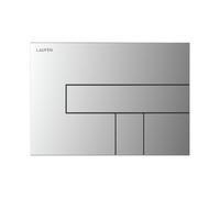 Plaque ch. double lis ineo aw100 chro - LAUFEN H9001000040001