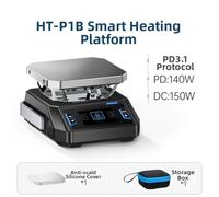 Plaque Chauffante 150W PID Précise pour Soudure(HT-P1B) | Contrôle PID intelligent, chauffe rapide 150W, précision ±3°C, pour idéal soudure électronique, réparation carte