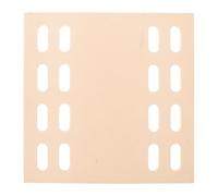 Plaque Chauffante en Céramique Beige pour Barbecue, Anti Points Chauds | Surface Émaillée Lisse, Non Absorbante, pour Grill, Fumage Cuisine, Usage Fréquent, Chefs Professionnels