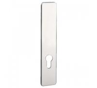Plaque clé I sans trou de poignée - alu argent - EA 195 mm - Golf VACHETTE