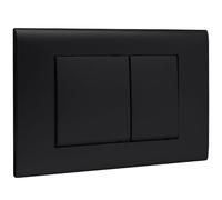 Plaque Commande WC Suspendu pour Geberit Sigma 01, 20,30,UP300/320 Noir | Chasse D'eau,Bouton Poussoir,Déclenchement，Double Flushing,Modèle 115770115,245 × 164 Mm