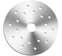 Plaque conductrice de chaleur en inox pour casserole, adaptateur induction 15 cm, chauffage uniforme, accessoire Label