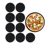 Plaque cuisson pizza four moule à tarte flambée 10 pièces 32 cm plaque à pizza