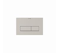 Plaque d'actionnement carrée Kludi 32PP01O2 244 x 160 mm Tourterelle claire mate