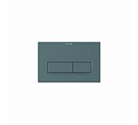 Plaque d'actionnement carrée UNIFIX 32PP01O3 244 x 160 mm bleu sarcelle Blue Kludi