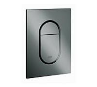plaque d'actionnement Grohe Arena Cosmopolitan 37624A00 graphite dur, montage vertical