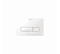 Plaque d'actionnement Kludi UNIFIX 30PP0153 244 x 160 mm blanc mat