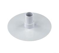Plaque d'adaptation 8929 pour skimmer de piscine HydroTools - Construction en métal - Compatible avec tuyaux d'aspiration de 1-12 et 1-14 - 15,2 à 198 cm de diamètre - Accessoire de nettoyage