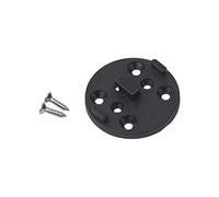 Plaque d'adaptation moteur 25/28/35 mm vers supports Rollease Skyline Series, 1 jeu noir