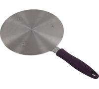 Plaque d'adaptation pour l'induction Acier inoxydable Diffuseur de chaleur avec poignées violettes K��heuvre de cuisine pour fer -casserole -céramique 19,5 cm/7,68 pouces