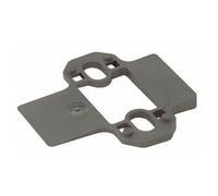 Plaque d'angle - pour embase Intermat et Harpe II - angle -5° - par 5 HETTICH