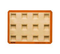 Plaque de 12 empreintes carrés Silpat