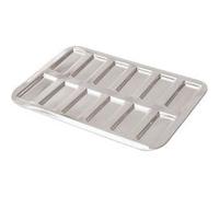 Plaque de 12 mini financiers - Gobel - Plaque de pâtisserie Blanc G