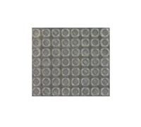 Plaque de 56 butées adhésives 3M SJ5312T transparentes H3.5 x D12.7mm