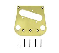 Plaque de base de chevalet pour guitare E - Plaque de montage de rechange pour une excellente transmission du son - Adaptateur de base durable pour guitare E
