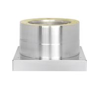 Plaque de base obturée - double paroi - TEC-DW-DESIGN 180mm