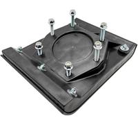 Plaque de base pour compacteurs Ammann ACR70, AVS68-4, ABS 68, etc. | Plaque de base robuste pour compacteur, incluant 6 vis en acier inoxydable | Plaque en caoutchouc de haute qualité | Compacteur et