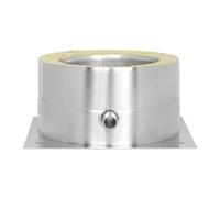 Plaque de base pour montage sur socle - double paroi - TEC-DW-DESIGN 130mm