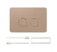 Plaque de bouton de chasse d'eau double pour Geberit Up300 Up320 Plus toutes les séries 01 10 20 21 30 50 60 - Panneau poussoir élégant en blanc, noir, or mat, kaki, matériel de salle de bain facile à