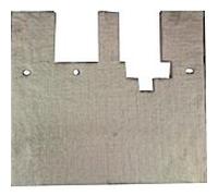 plaque de brûleur d'isolation thermique Wolf 161501799 pour NG-2-17